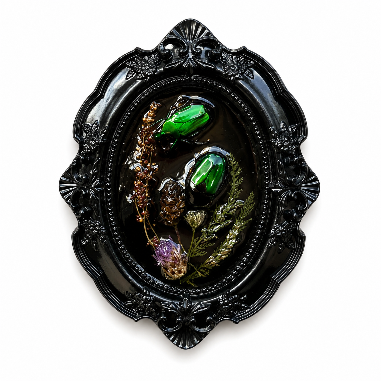 Preserved Emerald Jewel Scarabs